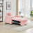 Mamedov Three-In-One Upholstered Folding Accent Chair-803325251