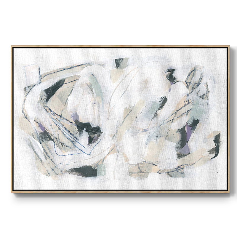 «Arctic Helix II», reproduction sur toile encadrée, H 27 po x l 41 po x P 2 po, Naturel