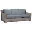 Rustic 81.25" Wide Outdoor Wicker Patio Sofa with Cushions-1900755187-1990212268-1990218879