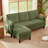Elmaleh Upholstered Sectional Reversible-907204098