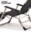 Chaise d'extérieur, noire