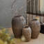 Grand pot en argile sur pied-1430483581
