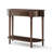 Alden 37"W Traditonal Small Solid Wood Console Table with Shelf, Drawer, Turned Legs-1696753892
