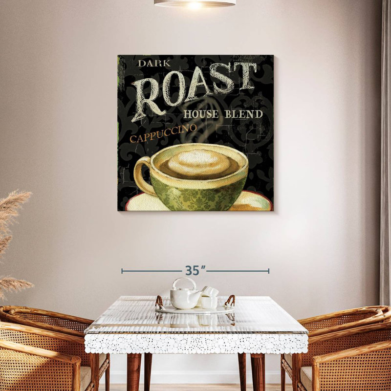 Yarlin Today's Coffee III, 36" H x 36" W