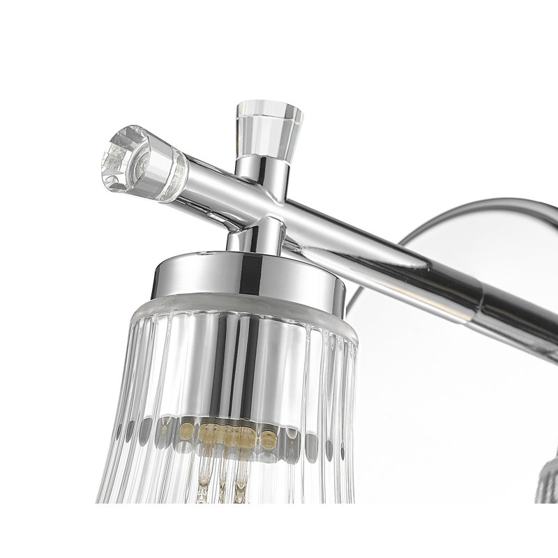 Maston Modern 1 Light Wall Sconce, Chrome