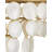 Bon Vivant Crystal Semi Flush Mount