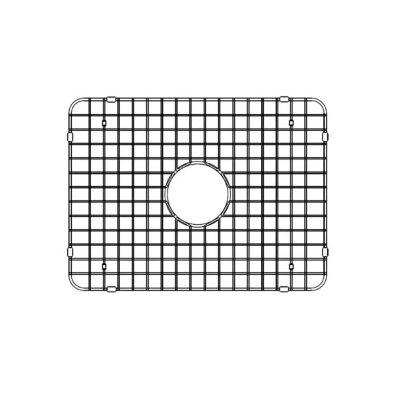 Grille d'évier 15 po x 20 po, Acier inoxydable