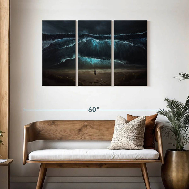 Gillard Tidal Wave, 28" H x 45" W