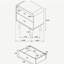 Winston Light Ash 2-drawer Nightstand Bedside Table