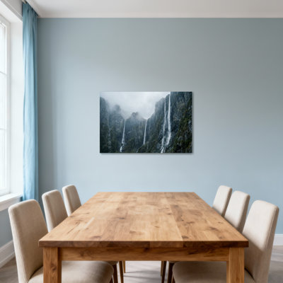 Paysage et nature Chutes d'eau des montagnes brumeuses