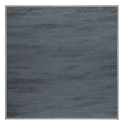 Machine Washable Solid Gray Area Rug