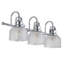 Éclairage pour meuble-lavabo à DEL en métal / verre Gilcrease-71024272-119334296