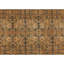 Hand-Knotted High-Quality Green and Brown Area Rug