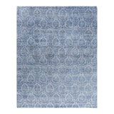 Overdyed One-of-a-Kind 8' 1" X 10' 1" Hand Knotted Area Rug