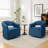 Fumiyo Velvet Swivel Barrel Chair-2000563756
