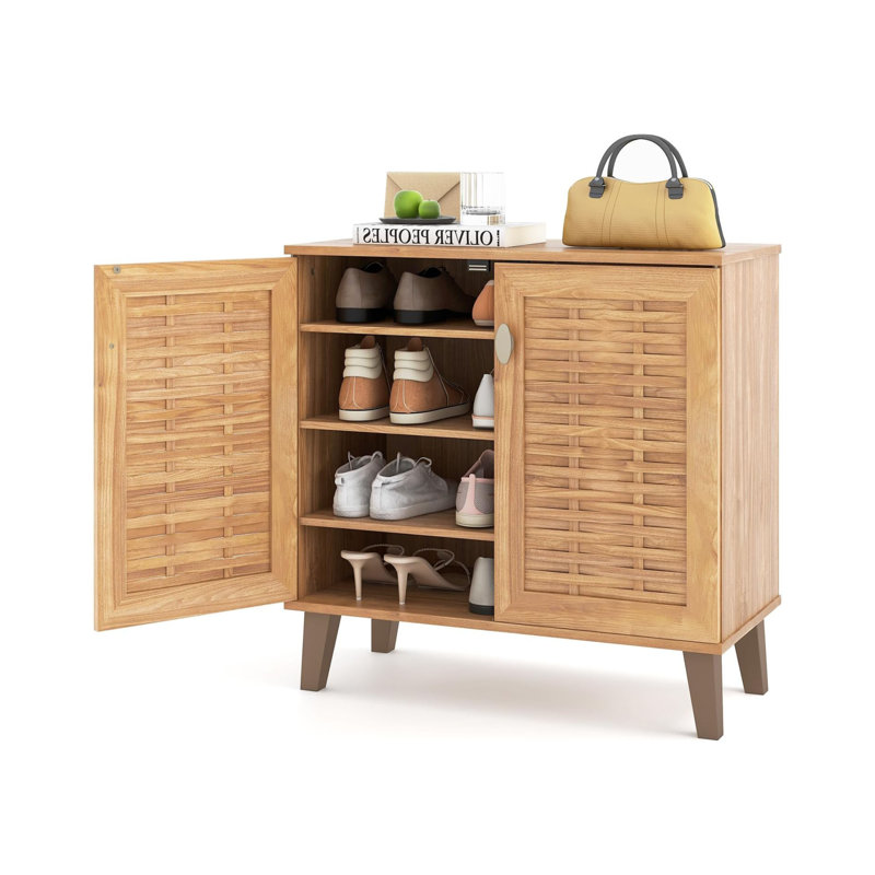 12 Pair Shoe Storage Cabinet