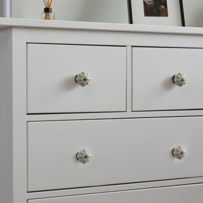 Nicola Spring - Floral Ceramic Cabinet Knobs