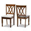 Side chair Set of Solid Wood