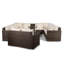 Yancey 5 Seater Rattan Corner Sofa Set