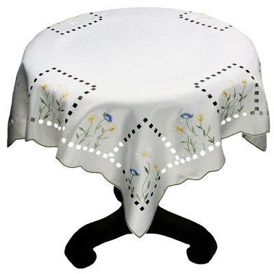Wehr Embroidered Cutwork Table Topper
