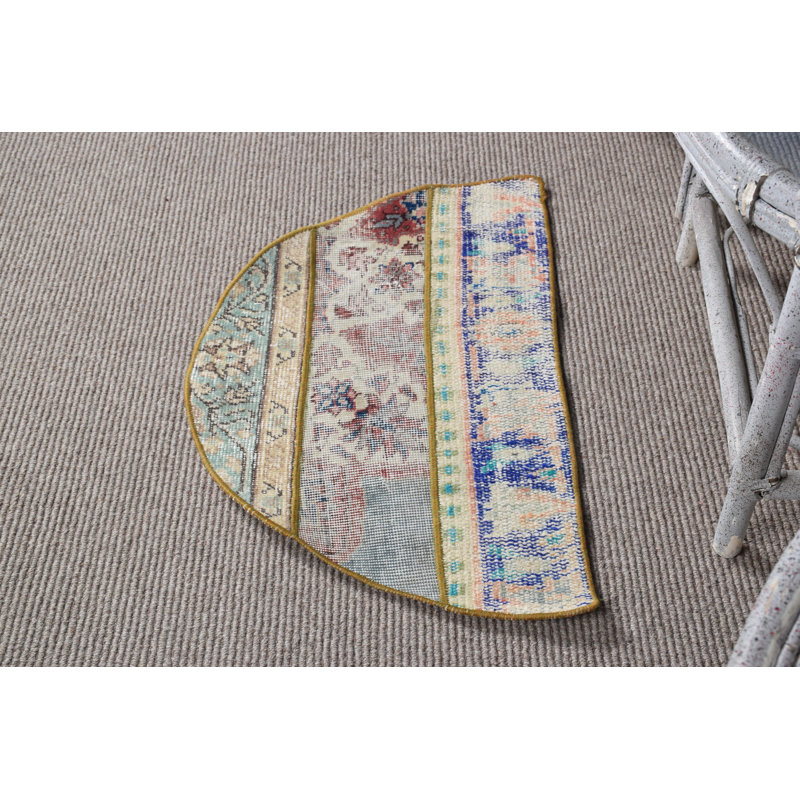 Tapis vintage rétro Oushak