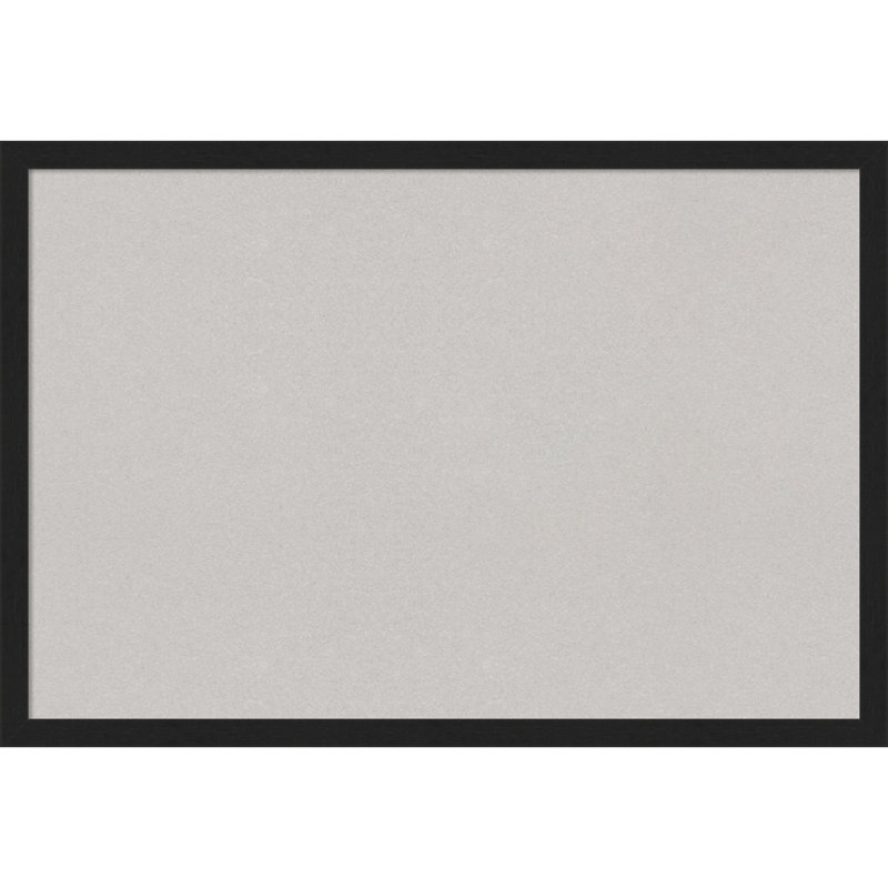 Petit, Noir métallique brossé, 26 po x 38 po