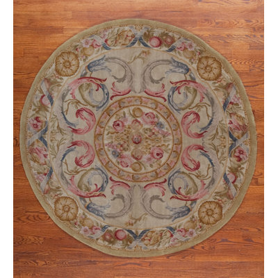 Savonnerie One-of-a-Kind 6' Hand Knotted Area Rug