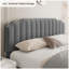Lit surélevé gris velours-1375914394