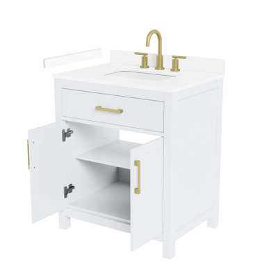 Meuble-lavabo simple 30 po Beckett