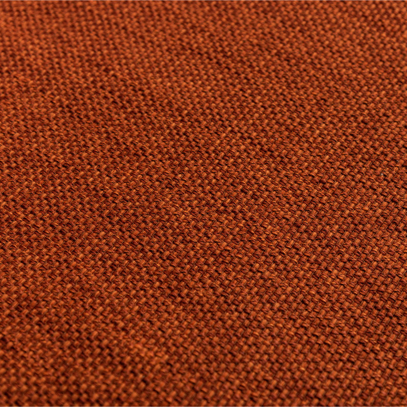 28,25 po, tabourets de comptoir de 2 po de couleur orange - 2 tabourets de cuisine avec revêtement et pieds en métal stables, 2 pieds en tissu