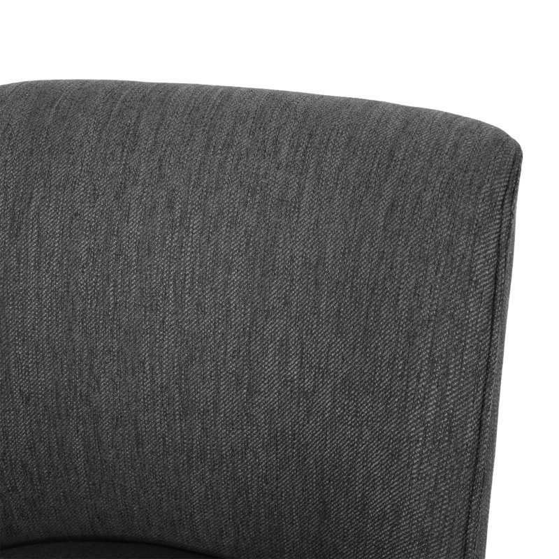 Chaise de salle à manger MP2 (ensemble de 2), Gris anthracite