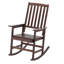 Chaise berçante en acacia d'intérieur-170304756
