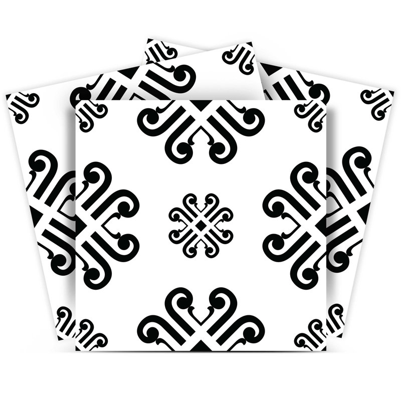 Carreau de mosaïque en vinyle auto-adhésif l 12 po x L 12 po