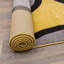 Tapis jaune / gris / noir Doucet-1383245432