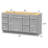 60'' Single Bathroom Vanity Base Only-95942881