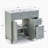 Bathroom Vanity With Sink, Wood Frame Bathroom Vanity With Soft-Close Drawers-160225516