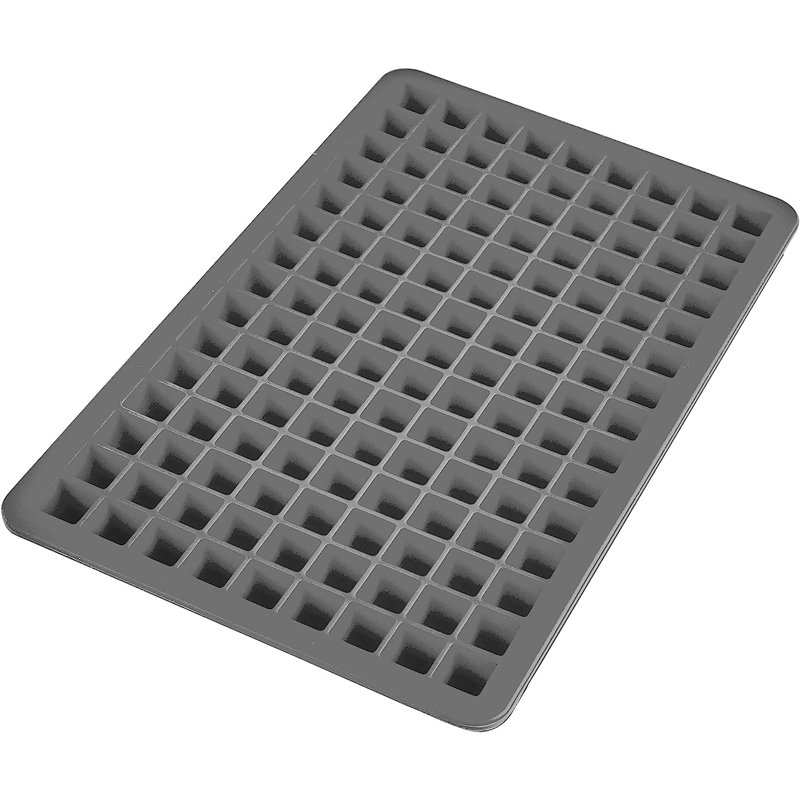 Mini Ice Cube Tray with Lid, Charcoal