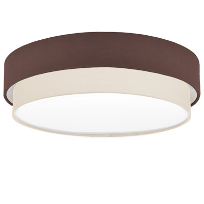 Avory Fabric Flush Mount