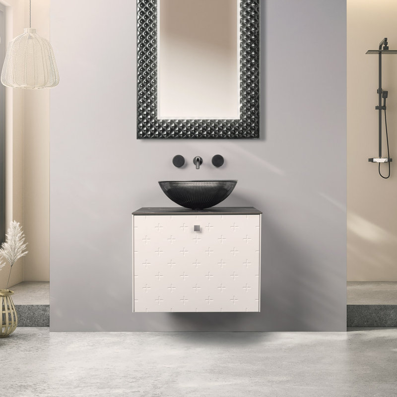Primo Luxury Wall-Mount Bathroom Faucet, Black