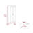 Cherry Hill 5-Shelf Pantry Cabinet White