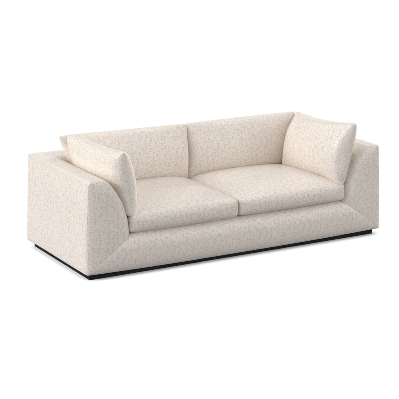 Big Sur Sofa, Vintage Ebony, Margaret Uniform Polyester Blend