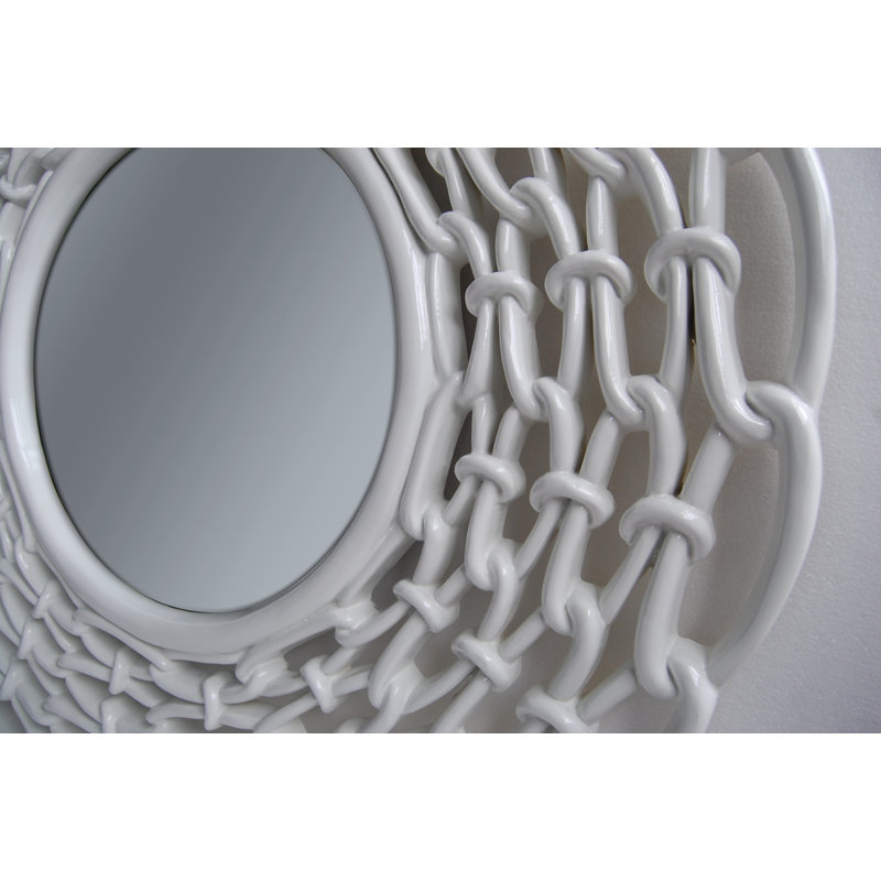 Miroir mural biseauté