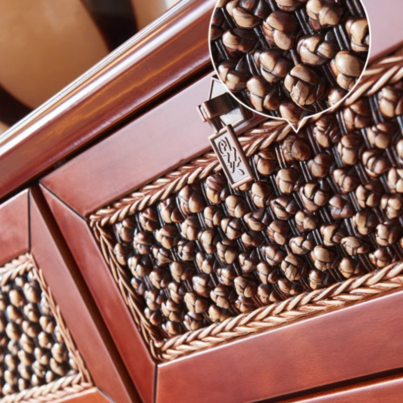 Solid Wood Accent Cabinet