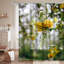 Tournesols fleurs jaunes décoration rustique abstrait artistique avec 12 crochets-1438639342