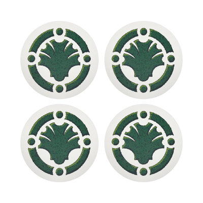 Timothy Corrigan Parterre Garden Pebble 16" Vinyl Placemat