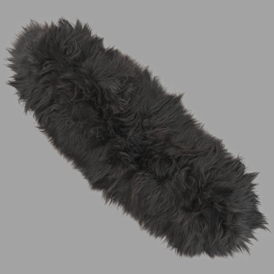 Kearney Solid Colour Sheepskin Area Rug