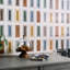 Ako 0.53 in. x 0.39 in. Grid Polished Marble Tile