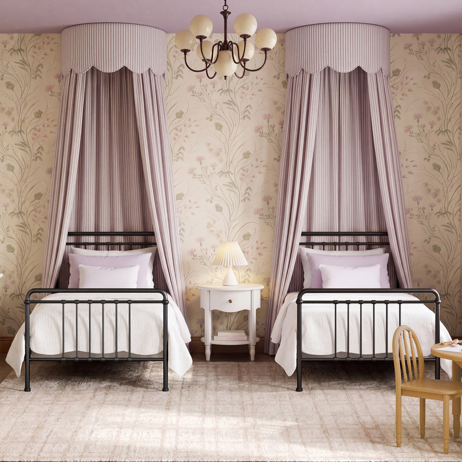 Winston Bed, Vintage Iron, Twin