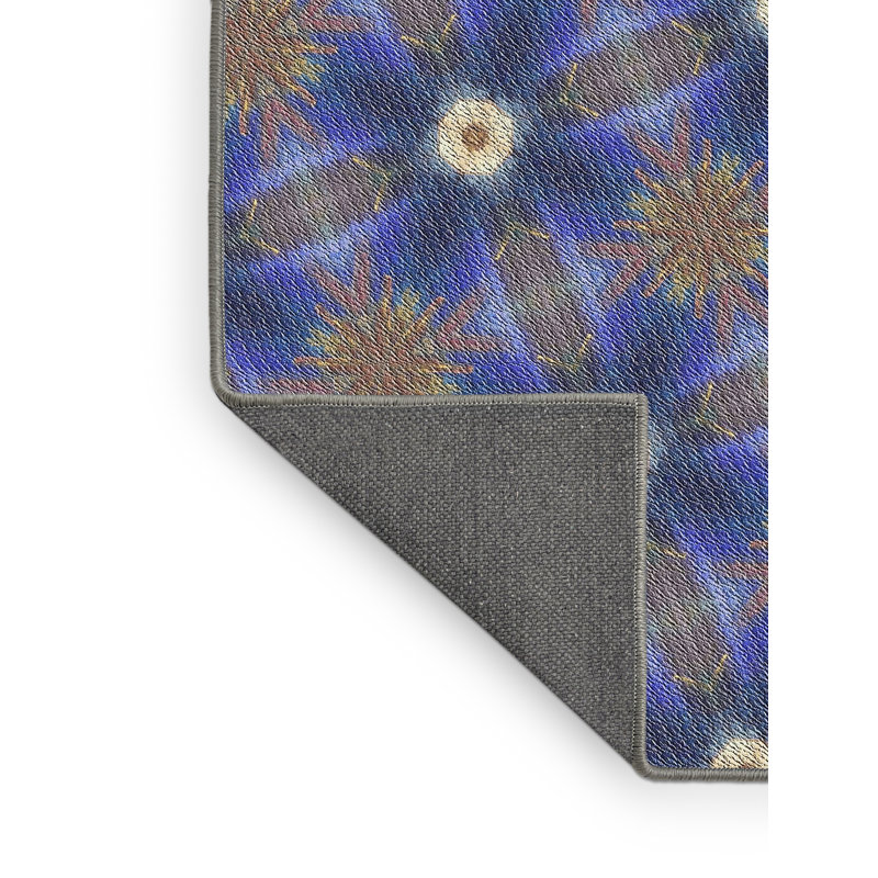 Tapis bleu, Rectangle 5 pi x 7 pi