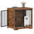 Dawyne Metal Sliding Barn Door Dog Crate-152923547-179718137